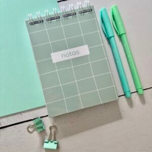 Block de notas olive grid