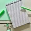 Block de notas olive grid