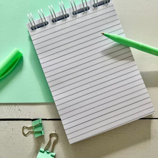 Block de notas olive grid