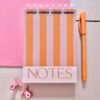 Block de notas orange retro